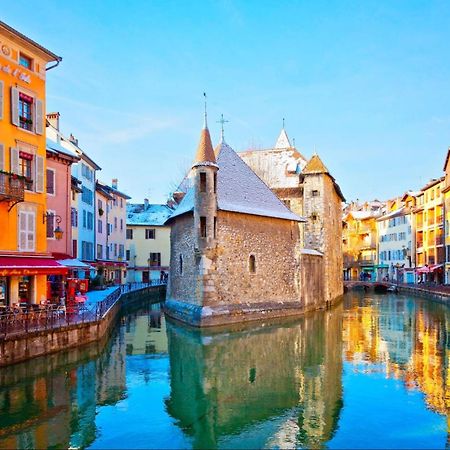 Studio Moderne, Place Parking Prive, Emplacement Ideal A 100 M Du Lac. Annecy Exterior foto